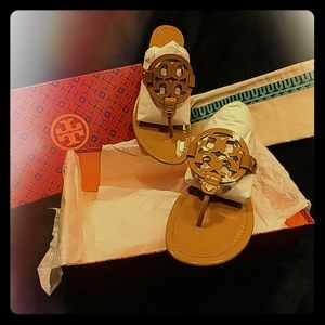 EUC-Tory Burch Miller Sandals